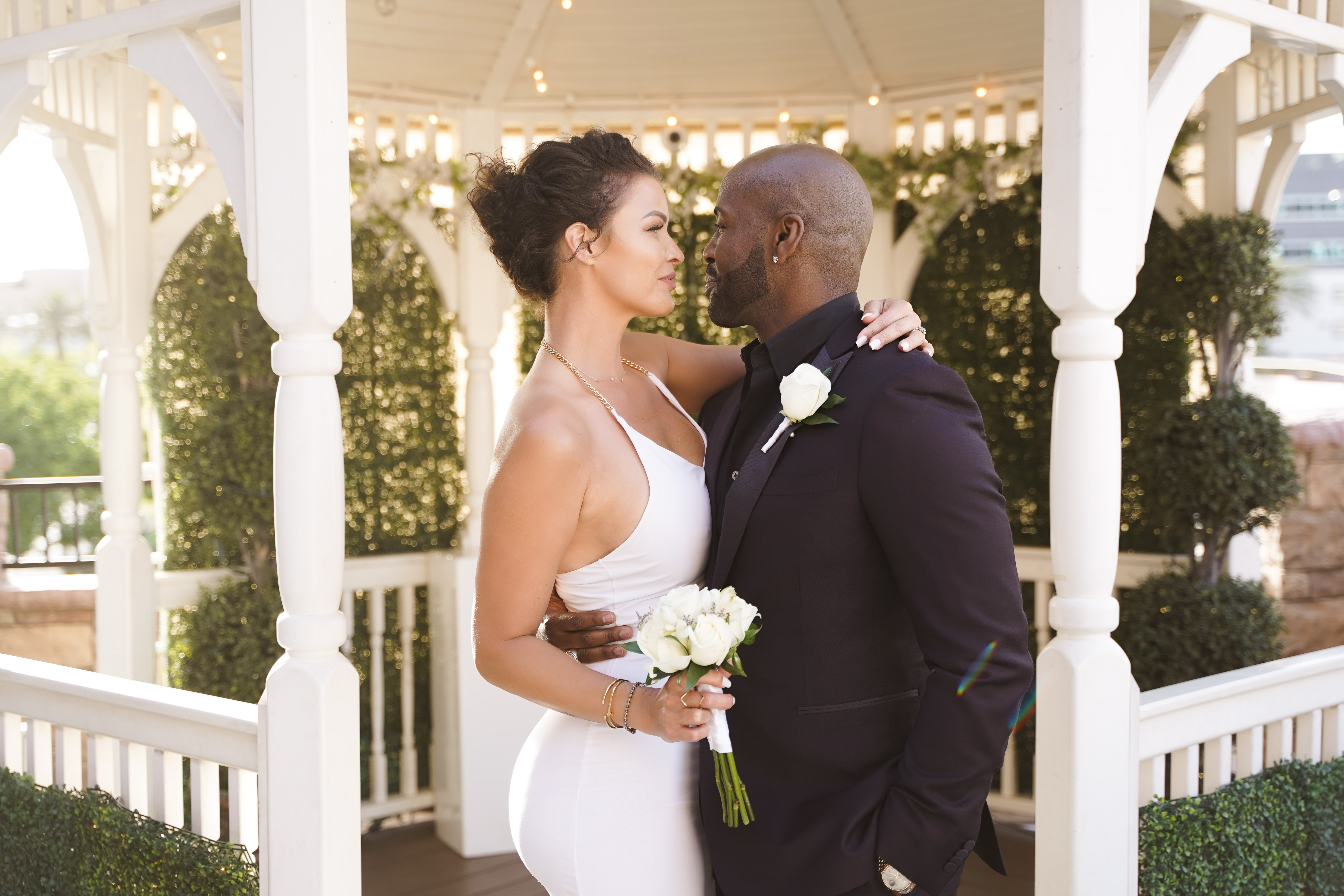 Simplicity Photography Session - Newlyweds in the chapel