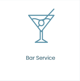A bar service will be available on your Las Vegas wedding