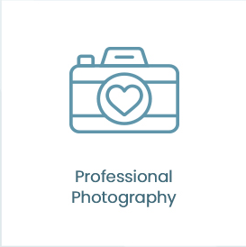 Your package includes a prosessional photographer for your wedding in Las Vegas